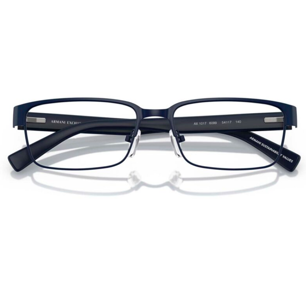 Armacao Armani Exchange Ax1017 6099 54 Azul 6