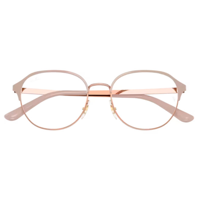 Armacao Ray-Ban Rx6526L 3180 53 Bege 6