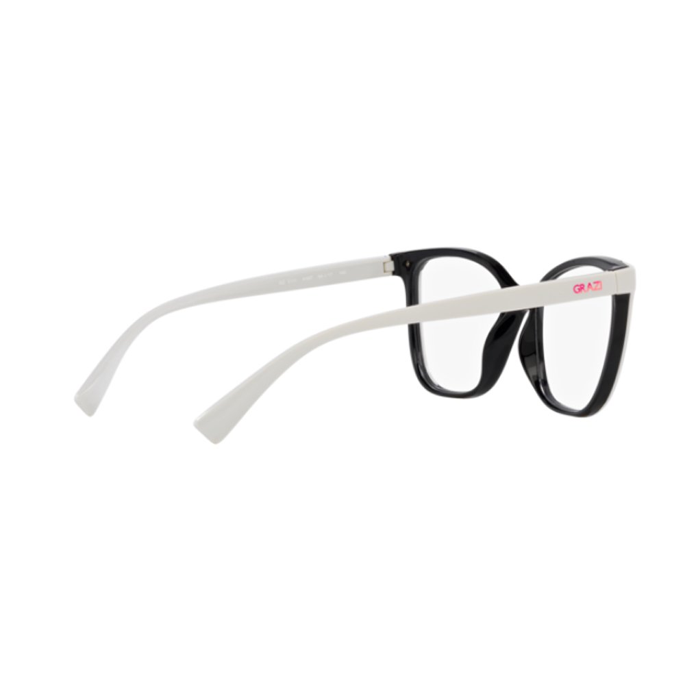 Armacao Grazi Gz3111 K467 54 Preto/Branco 5