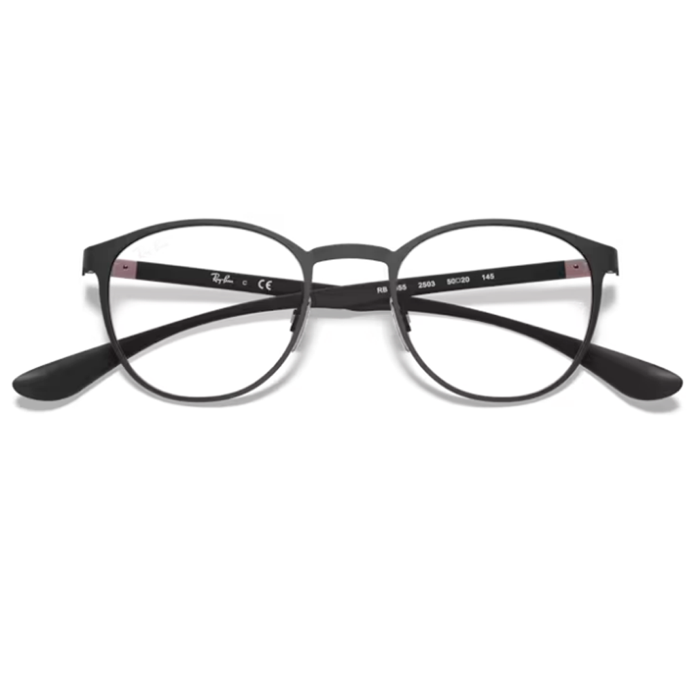 Armacao Ray-Ban Rx6355 2503 52 Preto 4