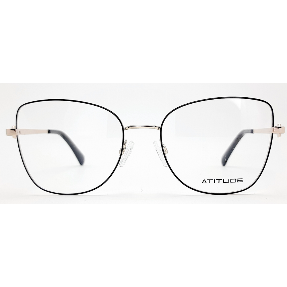 Armacao Atitude At1719 09A Preto/Dourado 3