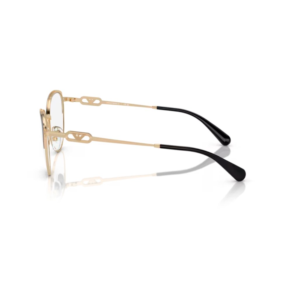 Armacao Emporio Armani Ea1150 3014 53 Dourado 2