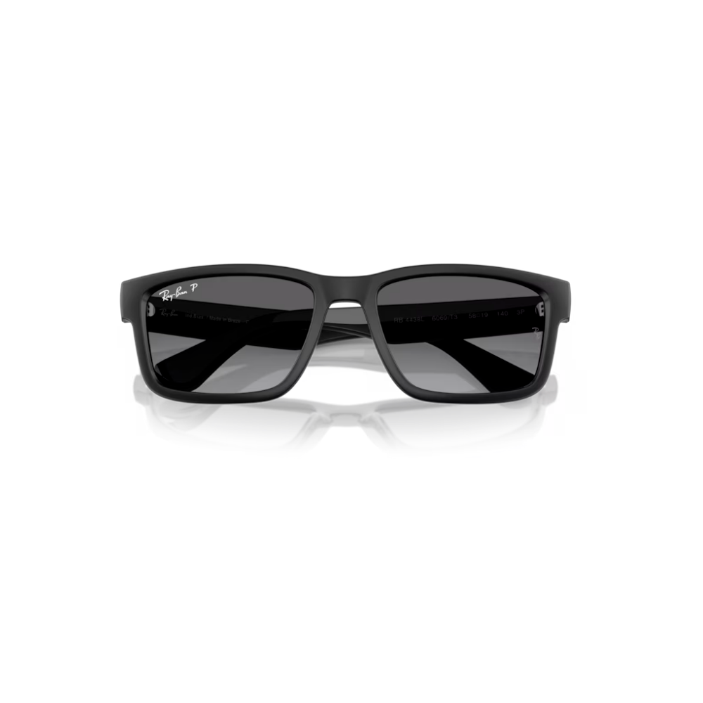 OCULOS SOLAR RAY-BAN RB4438L 6069T358 Preto 5