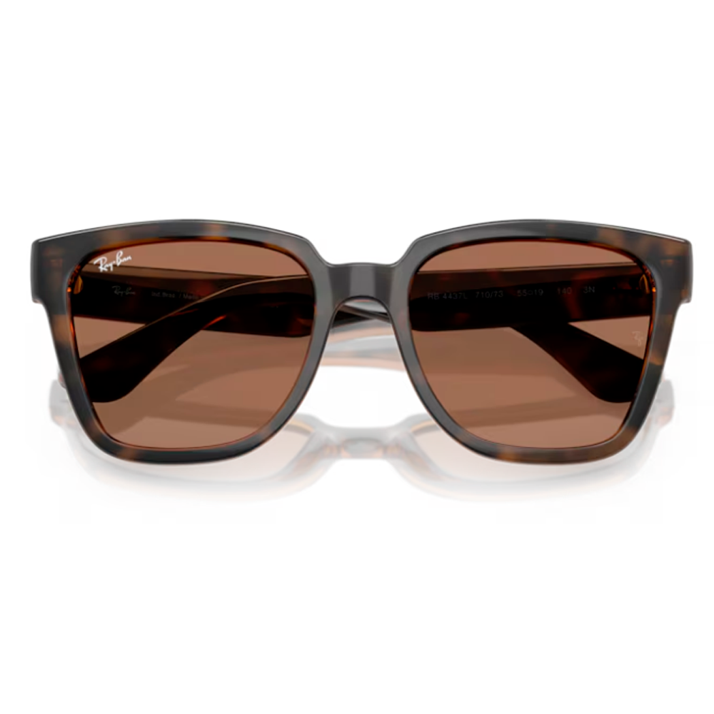 OCULOS SOLAR RAY-BAN RB4437L 710/7355 Marrom 4