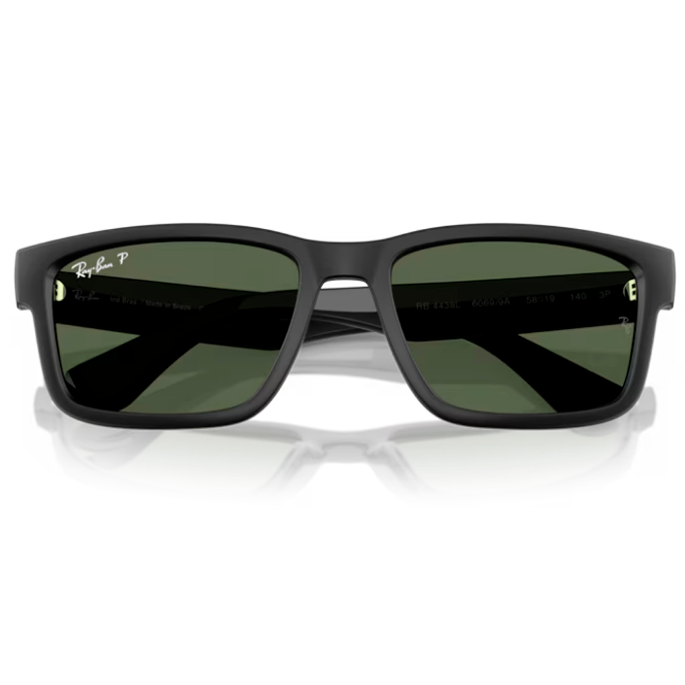 OCULOS SOLAR RAY-BAN RB4438L 60699A58 Preto 4
