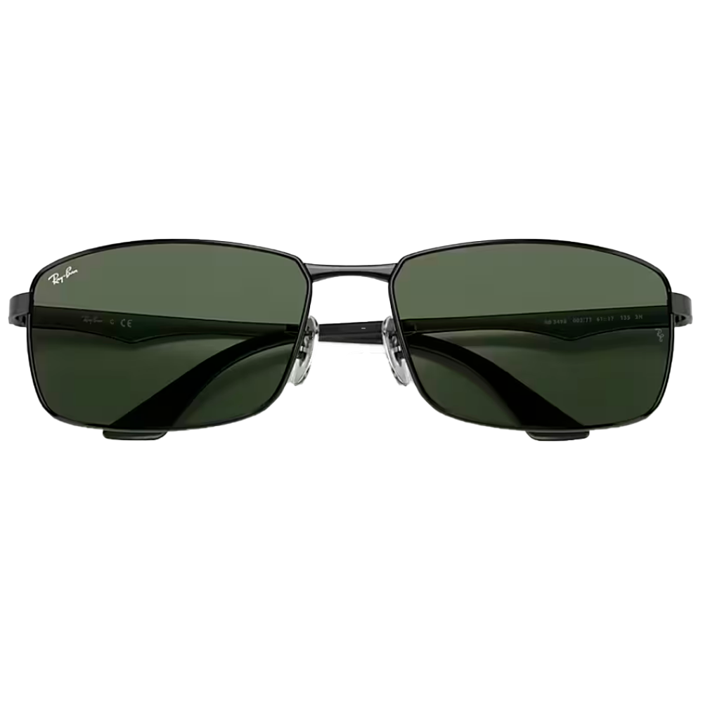 OCULOS SOLAR RAY-BAN METAL RB3498 002/9A64 Preto 4