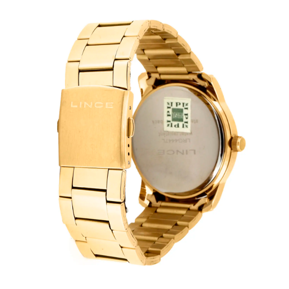 RELOGIO LINCE LRG4447L C2KX Dourado 3