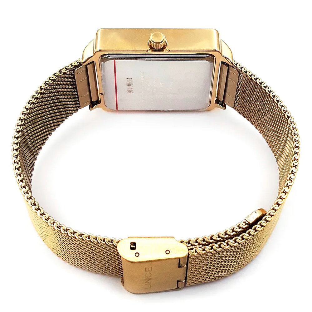 RELOGIO LINCE LQG4665L B2KX Dourado 2