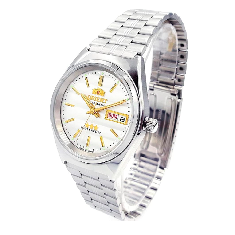 RELOGIO ORIENT AUTOMATICO 469WA1ANH B1SX Prata 2