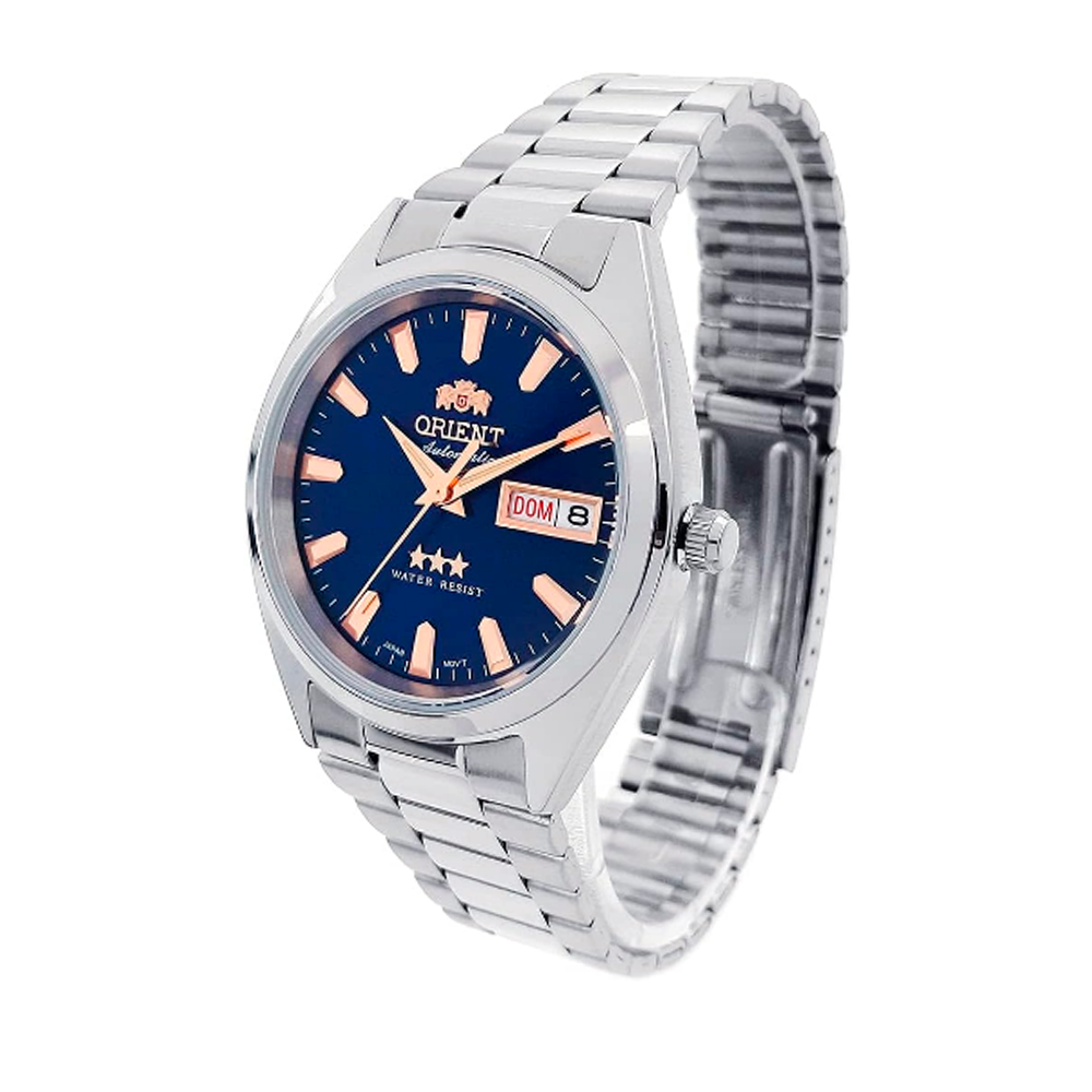 RELOGIO ORIENT AUTOMATICO 469SS084NH D1SX Prata 2