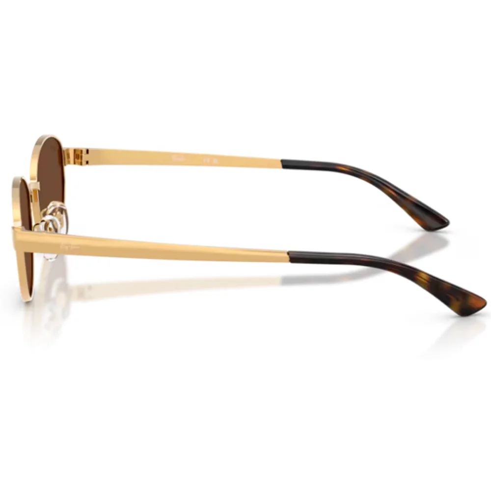 OCULOS SOLAR RAY-BAN RB3774D 001/7355 Dourado 2