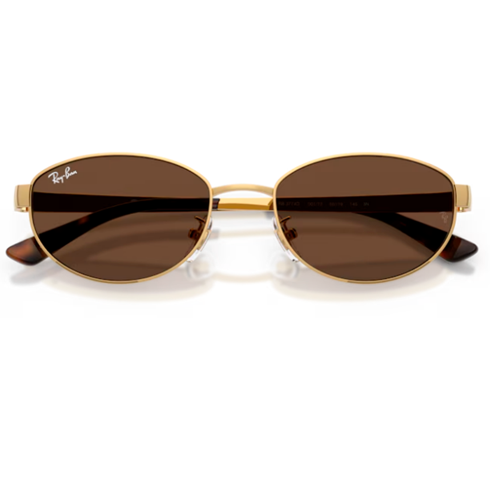 OCULOS SOLAR RAY-BAN RB3774D 001/7355 Dourado 5