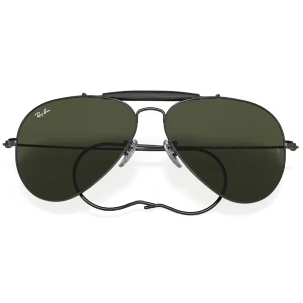 OCULOS SOLAR RAY-BAN RB3030 L9500 58 Preto 4