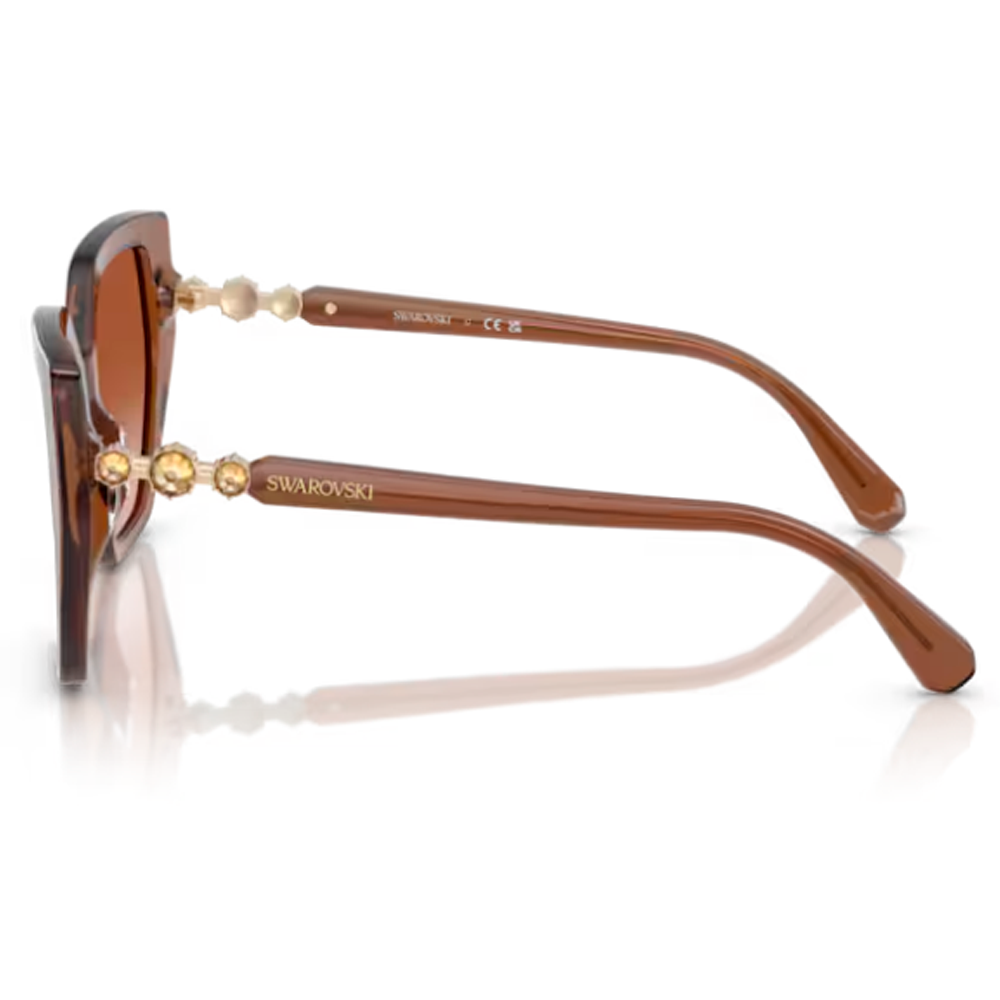 OCULOS SOLAR SWAROVSKI SK6016 10671356 Marrom 2