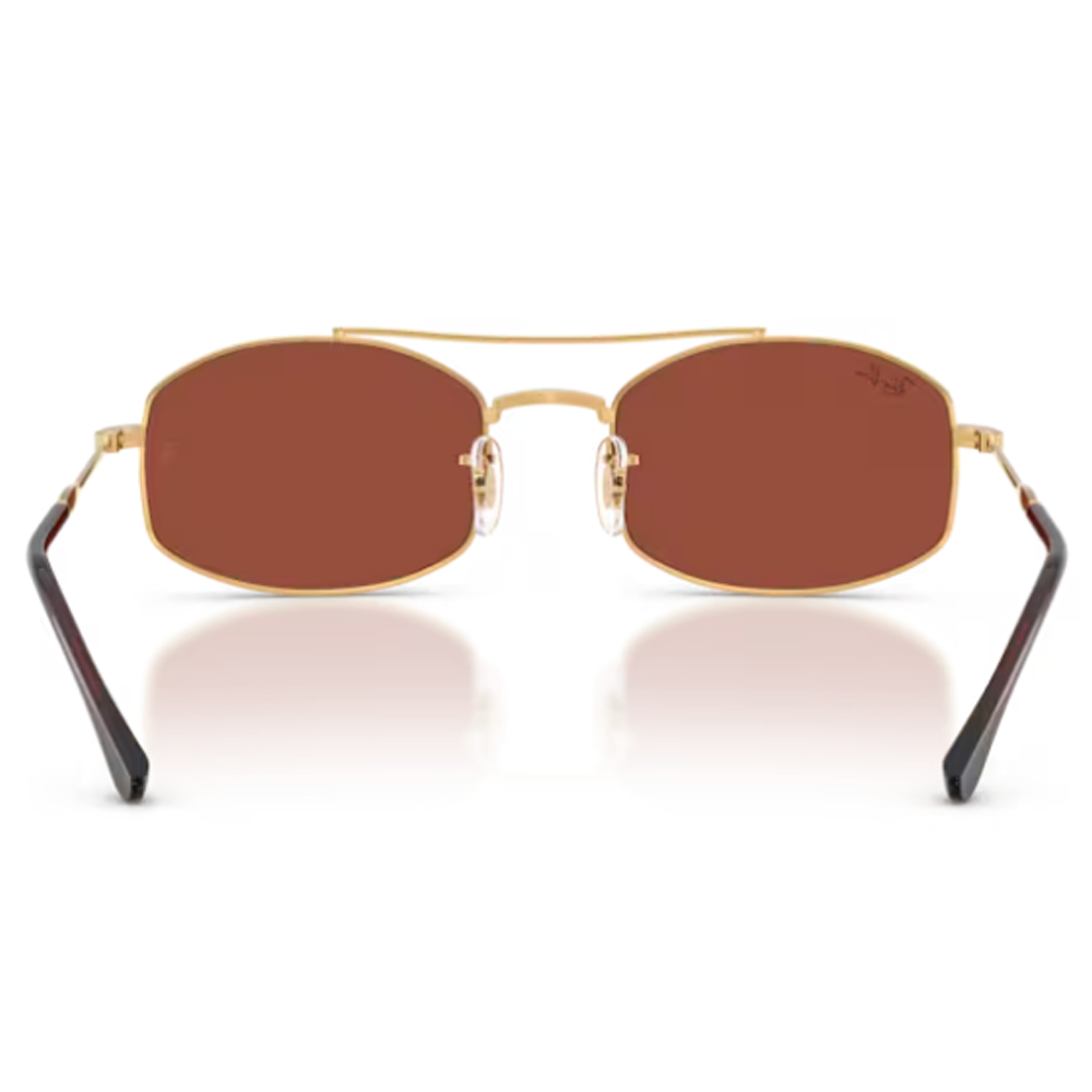 OCULOS SOLAR RAY-BAN RB3719 001/C554 Dourado 3