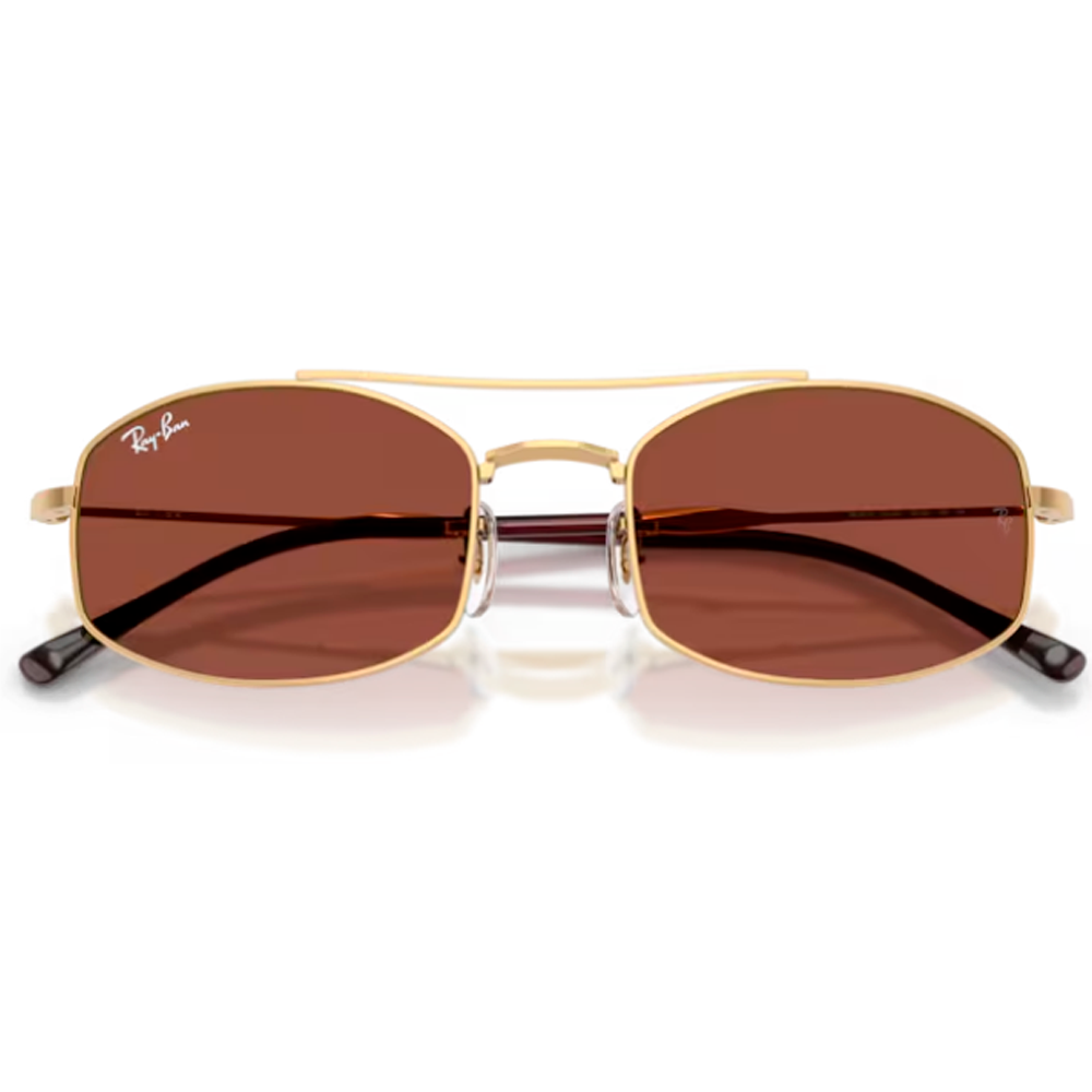 OCULOS SOLAR RAY-BAN RB3719 001/C554 Dourado 4