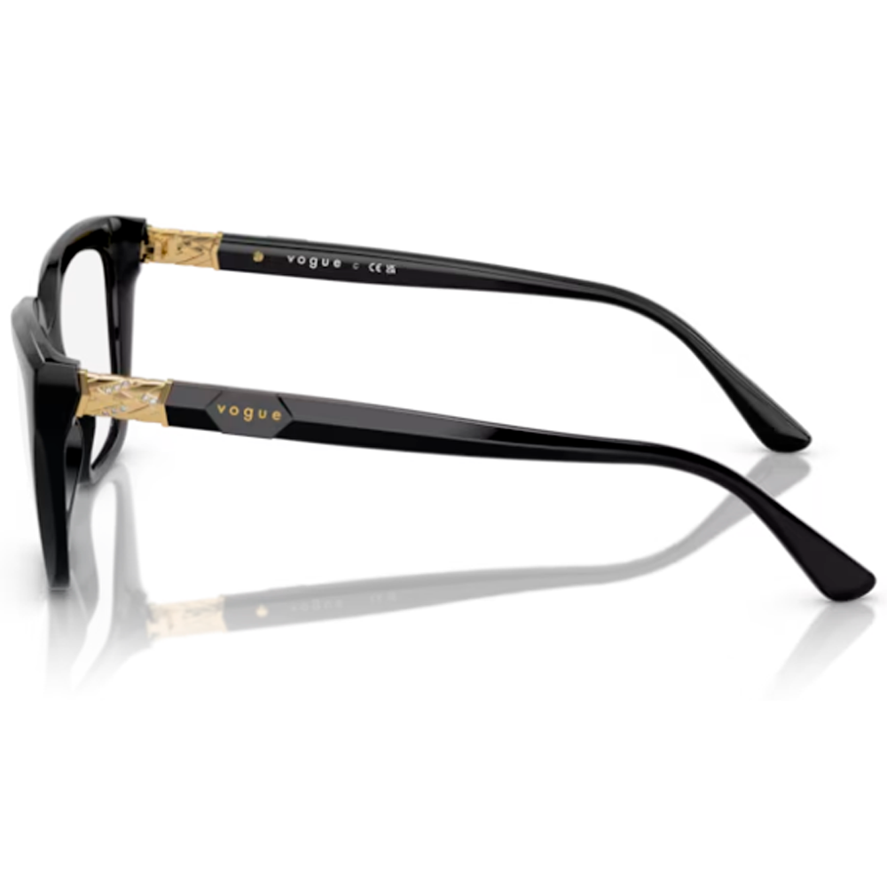 Armacao Vogue Vo5477B W44 52 Preto 2