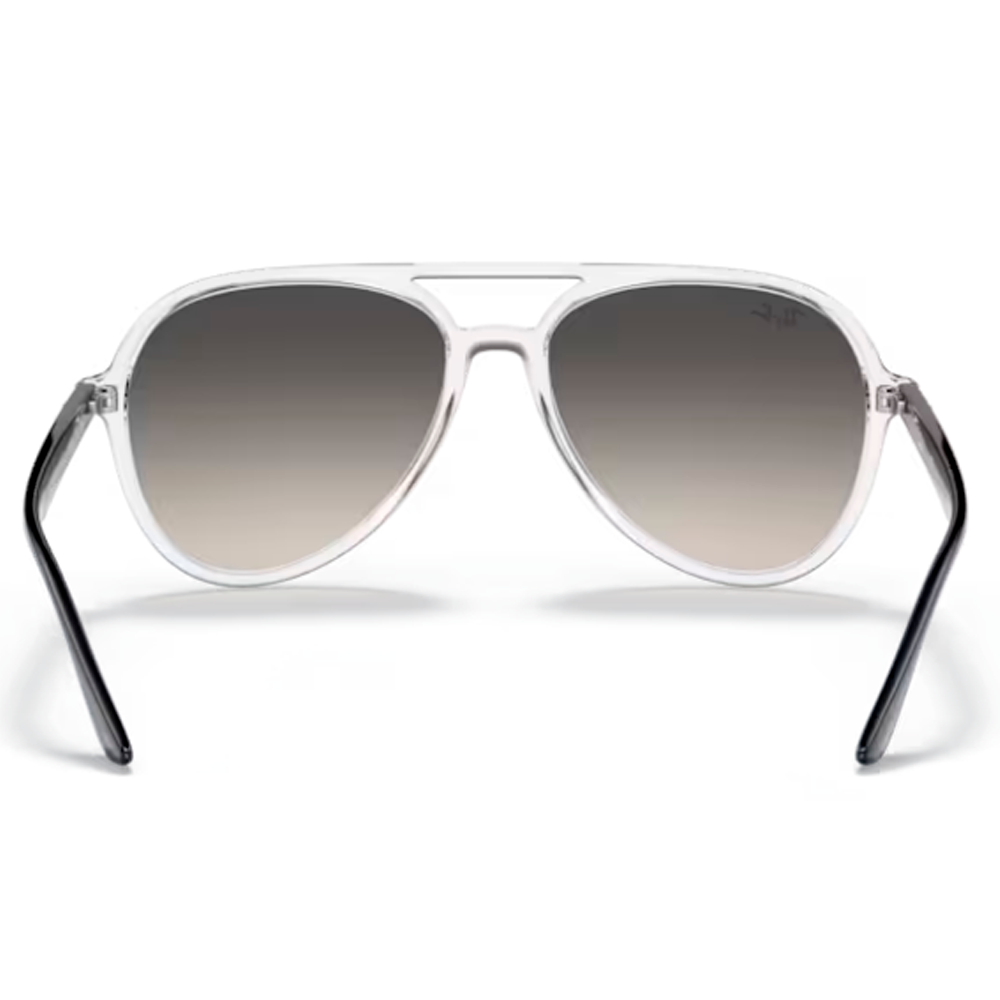 OCULOS SOLAR RAY-BAN RB4376 64771157 Preto/Transparente 3