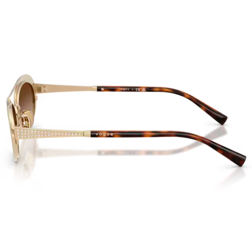 Oculos Solar Vogue Vo4348Sb 848/1354 Dourado 2