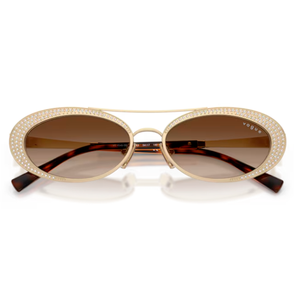 Oculos Solar Vogue Vo4348Sb 848/1354 Dourado 4