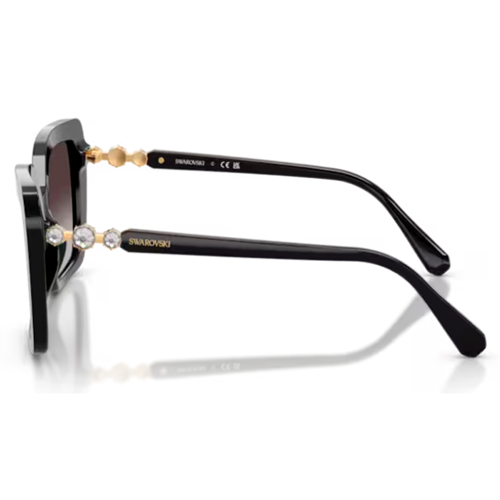 OCULOS SOLAR SWAROVSKI SK6049 10018G57 Preto 2