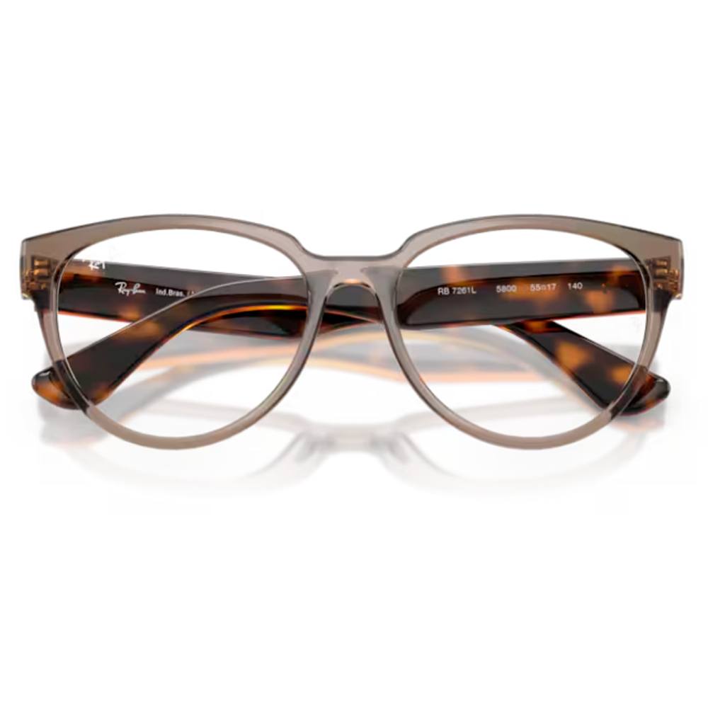 Armacao Ray-Ban Rx7261L 5800 55 Marrom 3