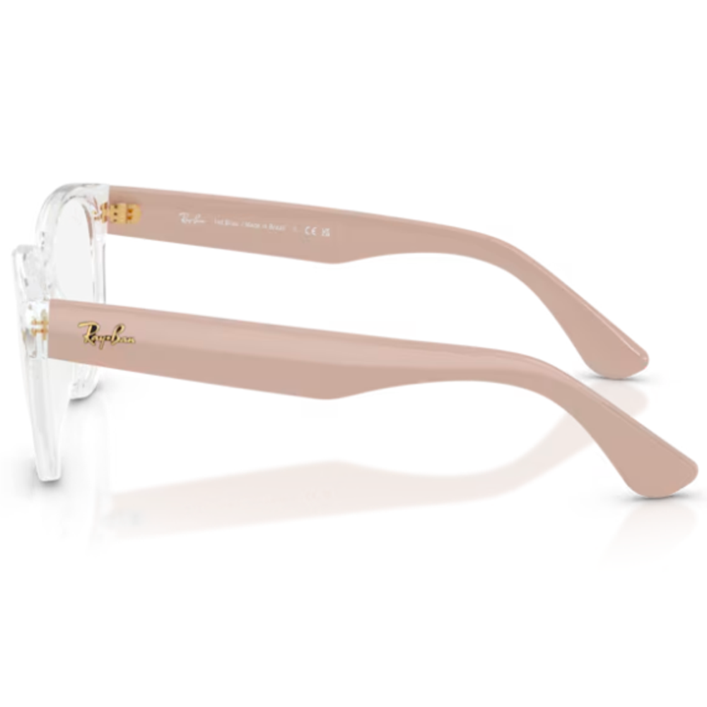 Armacao Ray-Ban Rx7261L 5802 55 Bege/Transparente 2