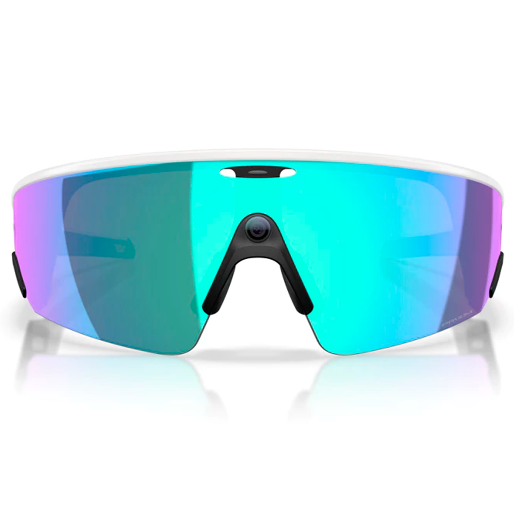 OCULOS SOLAR OAKLEY META OW8001 80010652 Branco 2