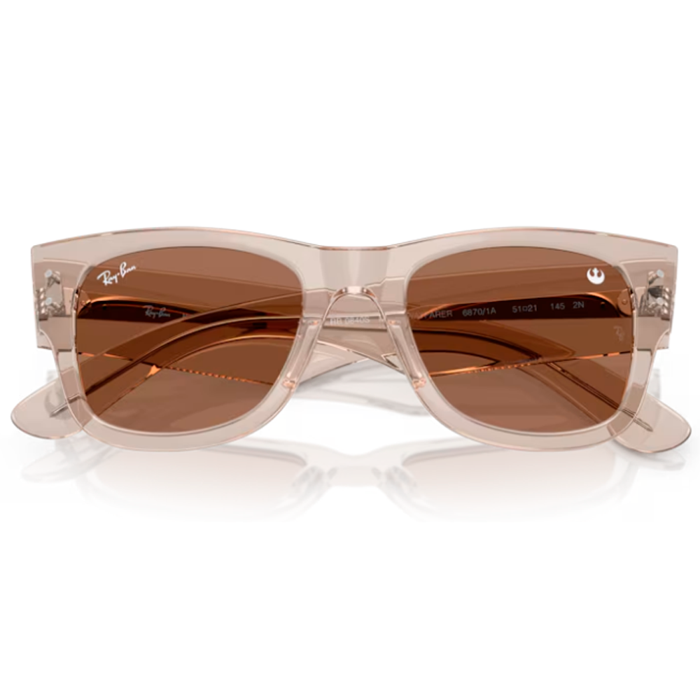 OCULOS SOLAR RAY-BAN RB0840S 68701A51 Marrom 4