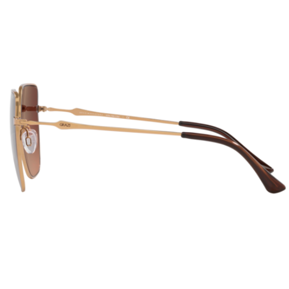 OCULOS SOLAR GRAZI GZ2017 M136 58 Dourado 3
