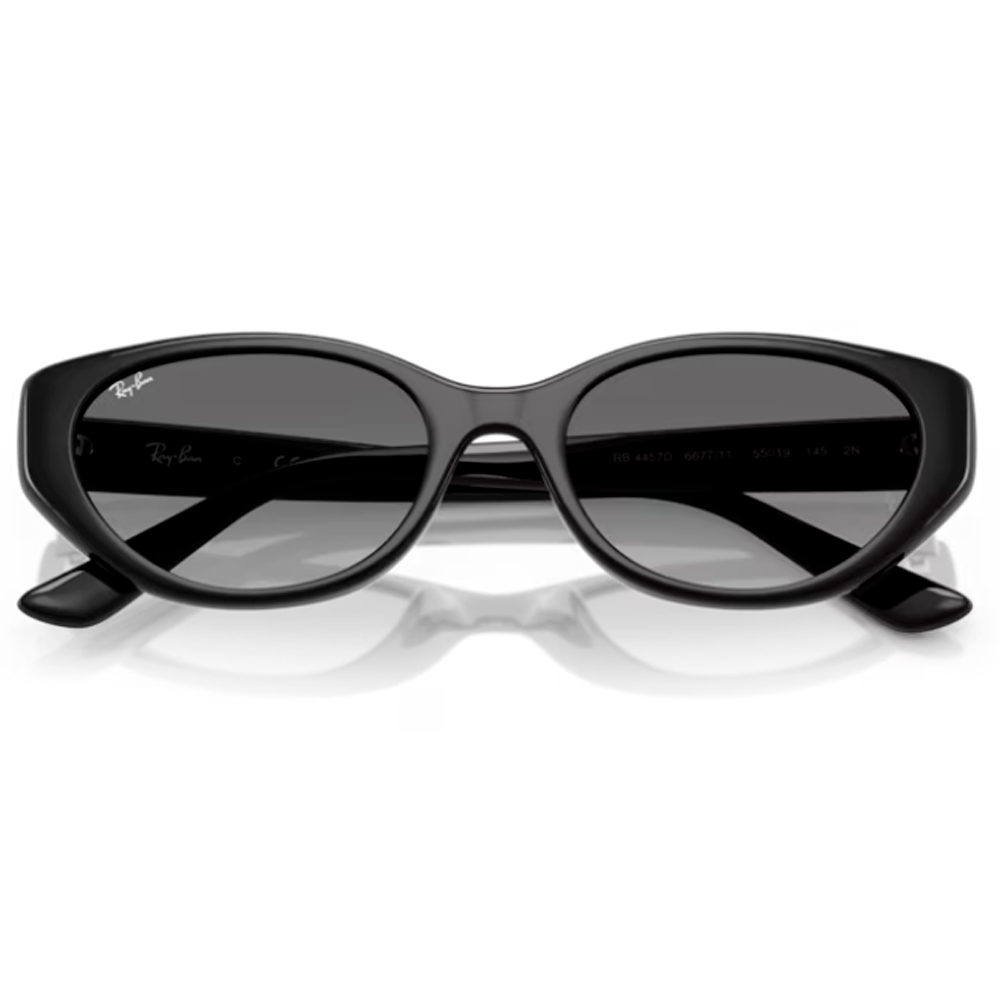 OCULOS SOLAR RAY-BAN RB4457D 66771155 Preto 4