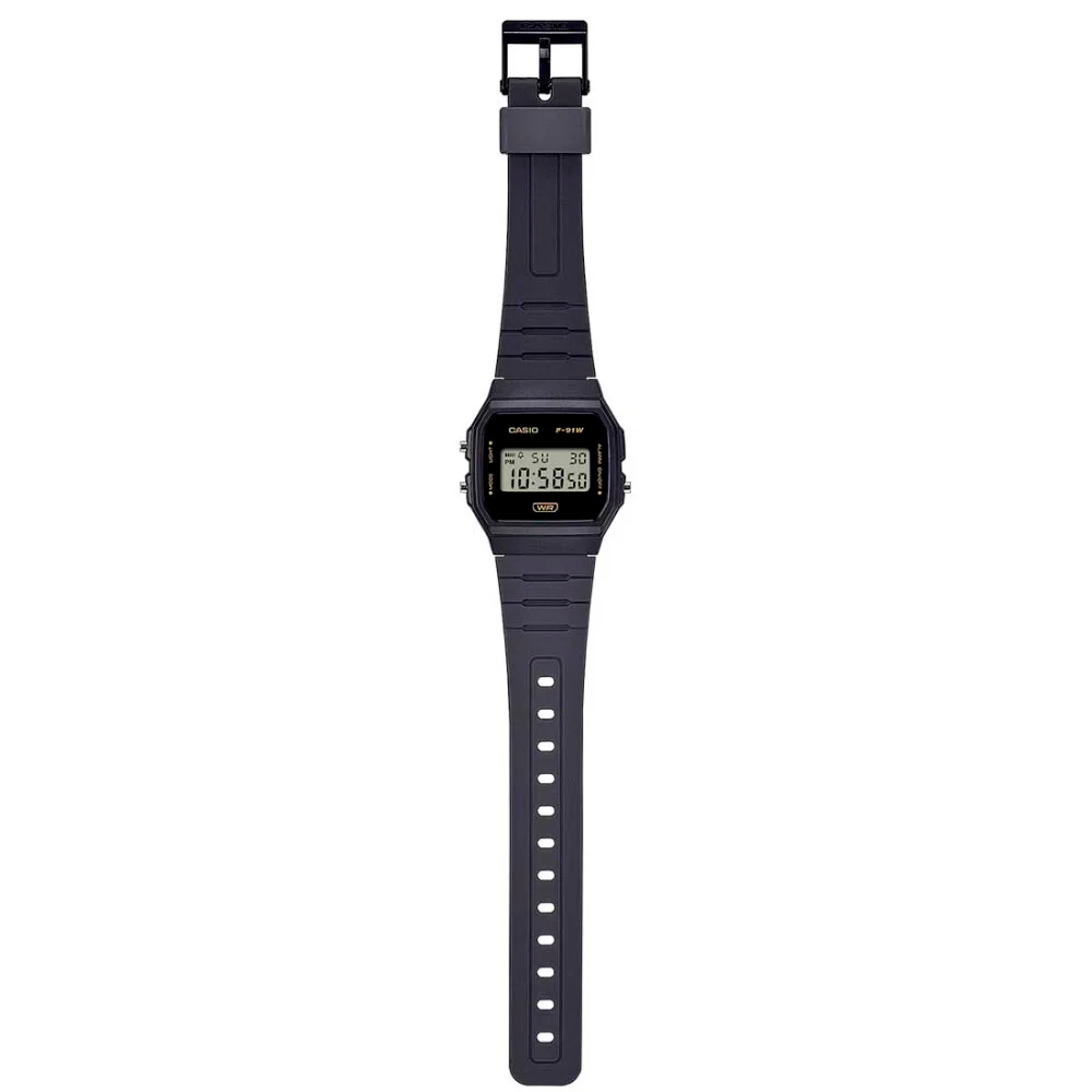 RELOGIO CASIO F-91WB-8ADF-SC Cinza 2