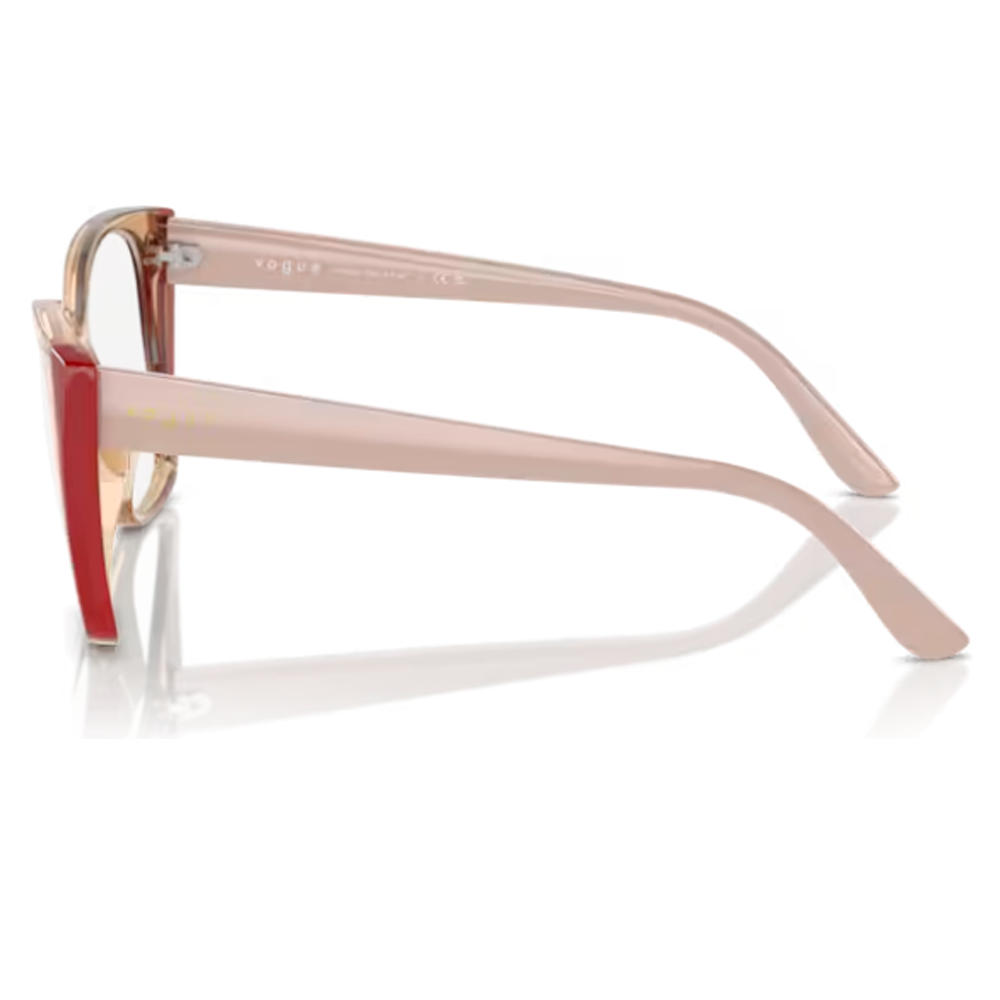 Armacao Vogue Vo5577L 2746 53 Marrom 2