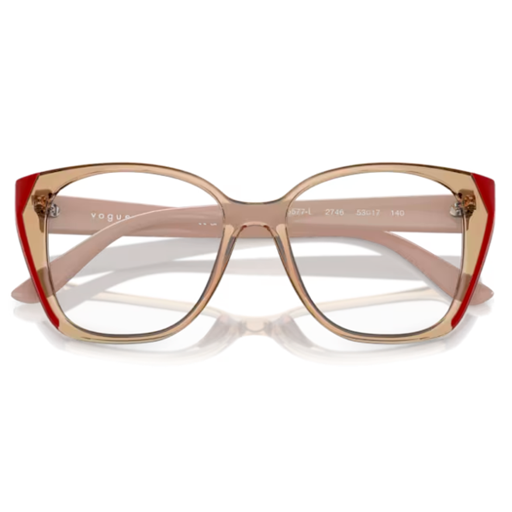 Armacao Vogue Vo5577L 2746 53 Marrom 5