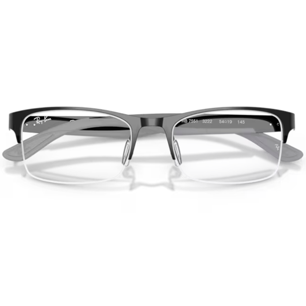 Armacao Ray-Ban Rx7551 3222 56 Preto 4