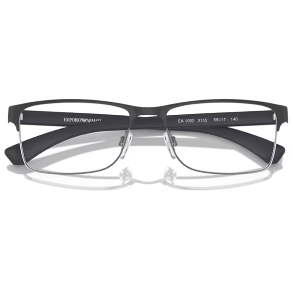 Armacao Emporio Armani Ea1052 3155 55 Preto 4