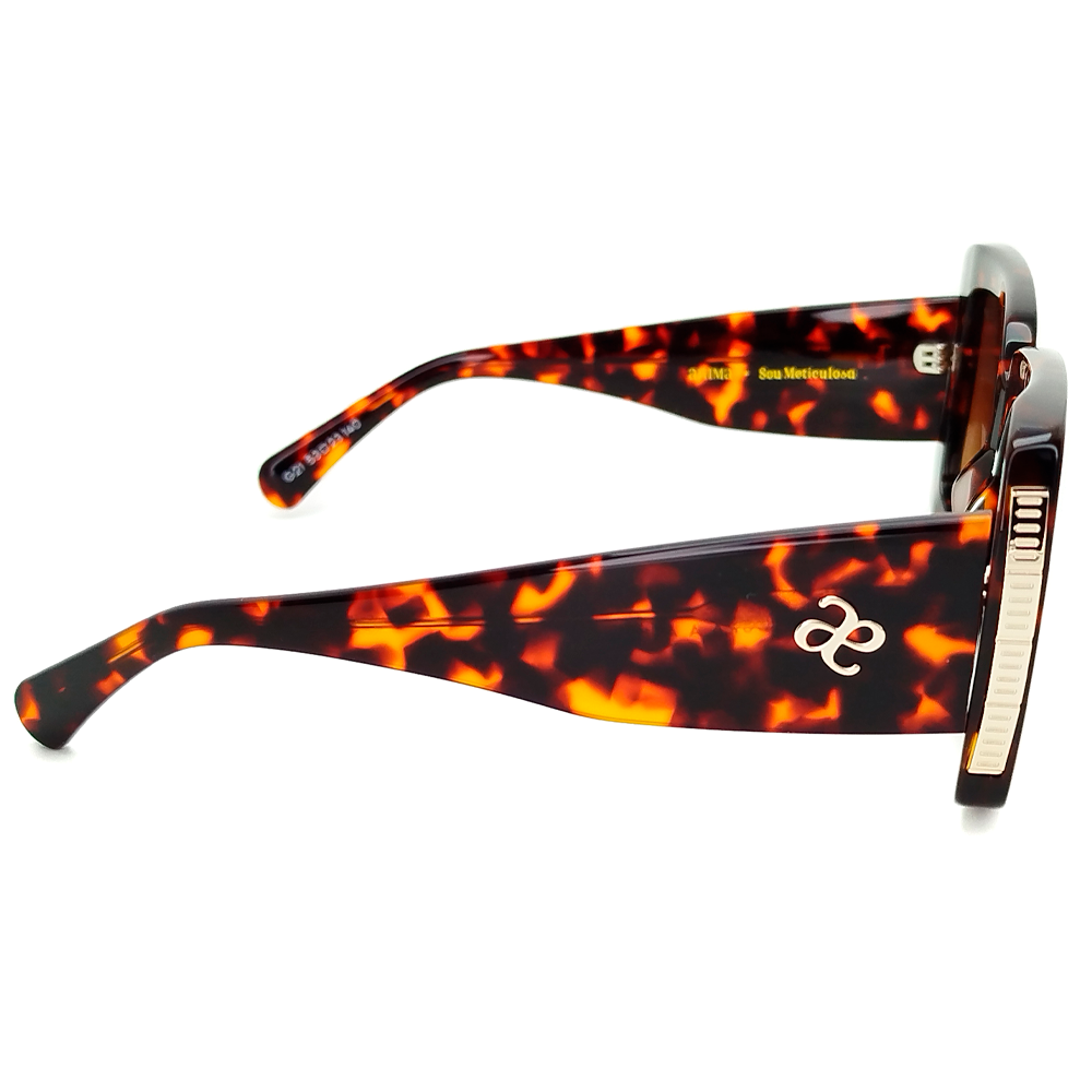 Oculos Solar Anima Sou Meticulosa G21 Havana 2