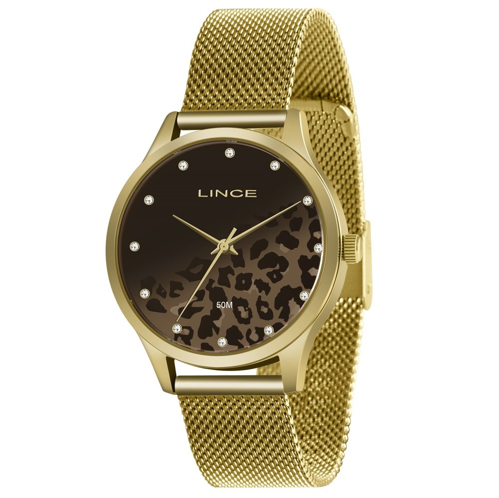 RELOGIO LINCE LRG4716L Q1KX Dourado 1