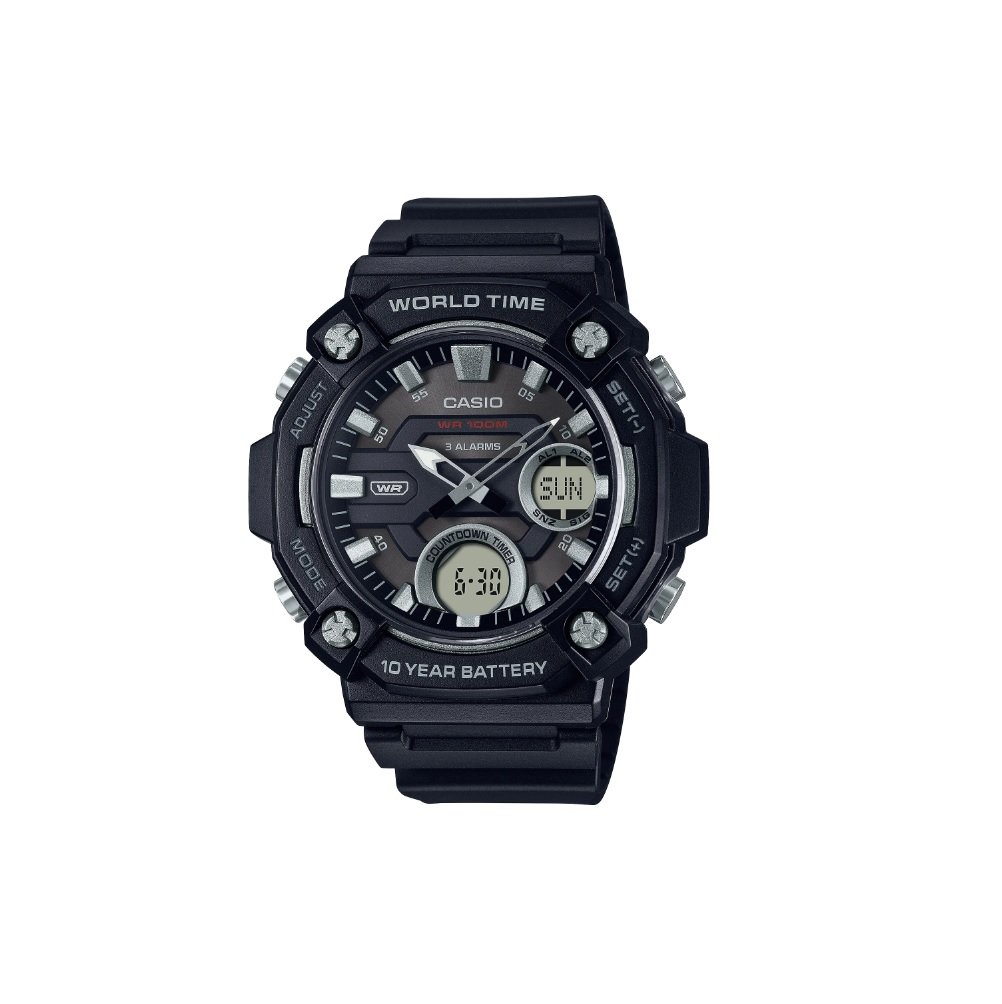 RELOGIO CASIO AEQ-120W-1AVDF-SC Preto 1