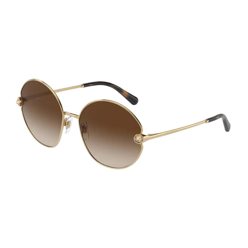 OCULOS SOLAR DOLCE & GABBANA DG2282B 02/13 59 Dourado 1