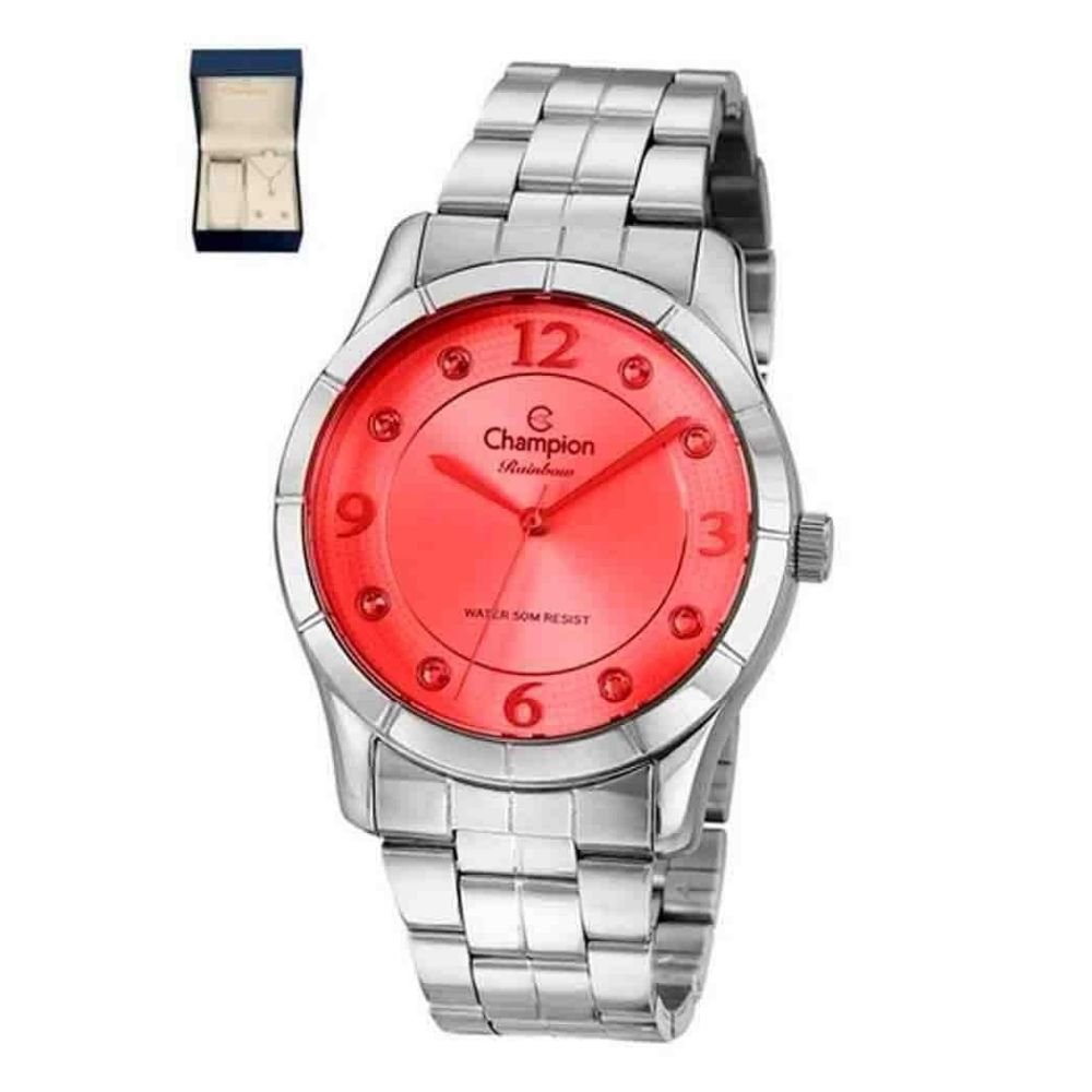 Kit Relógio Champion Passion Feminino CN29909B