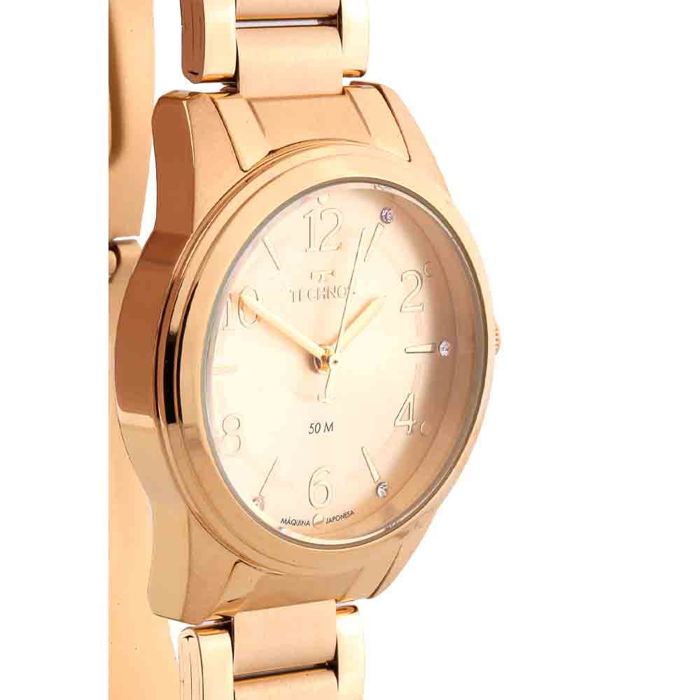 Relógio Feminino Technos Dourado Elegance 2035mtf/1x Dourado 2
