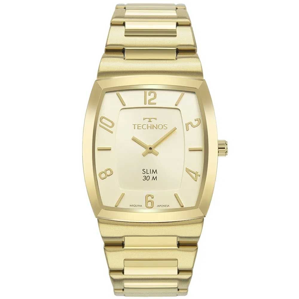 Relógio Technos Masculino Slim Dourado - 1L22WL/1D Dourado 1