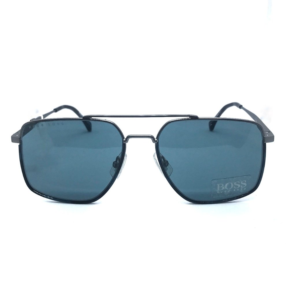 Óculos de Sol  Masculino  Desconstruído Hugo Boss 1091S Cinza Cinza 1