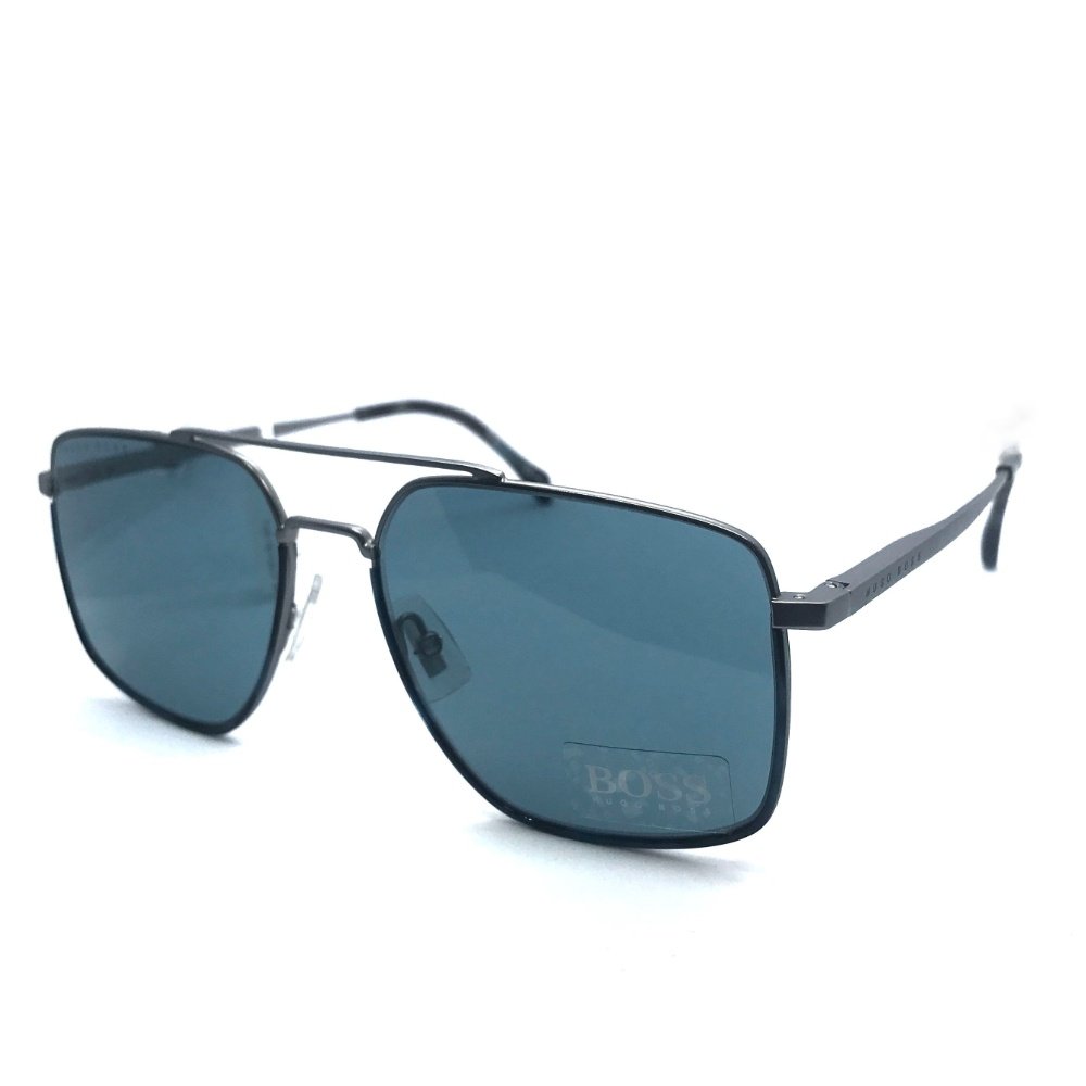 Óculos de Sol  Masculino  Desconstruído Hugo Boss 1091S Cinza Cinza 2