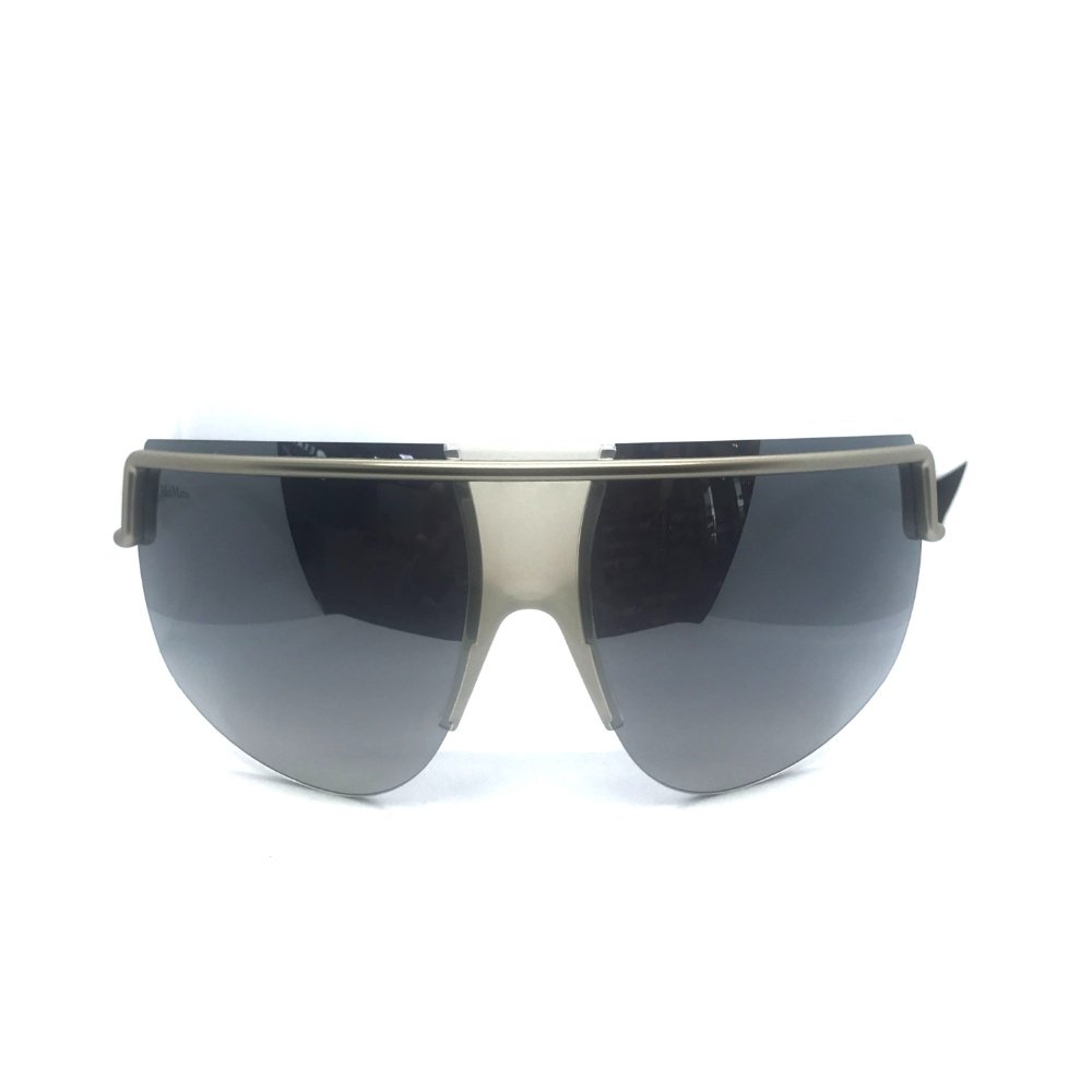 Óculos de Sol  Unissex Oversized Max Mara MM0050 Metal Dourado Dourado 1