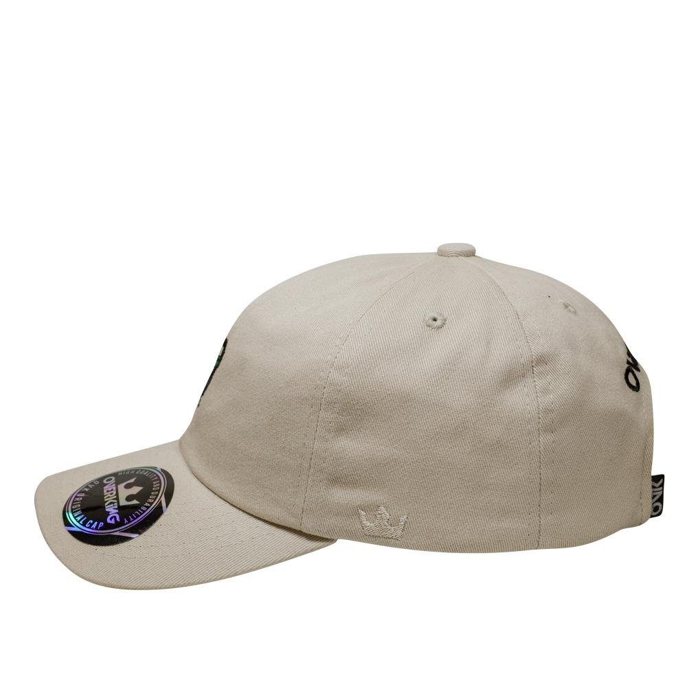 Boné Overking Dad Hat Strapback Blooming Rose Bege Bege 3