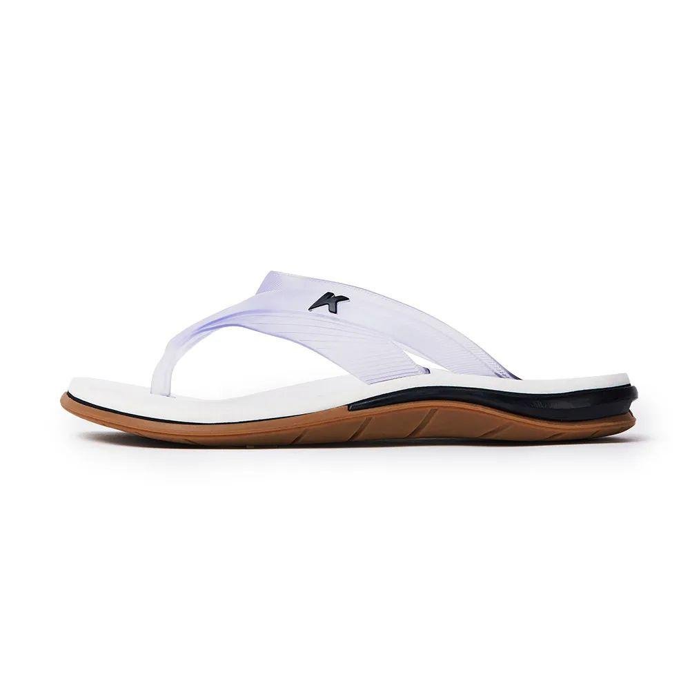 Chinelo Kenner X-Level DKB-03 Branco Branco 2