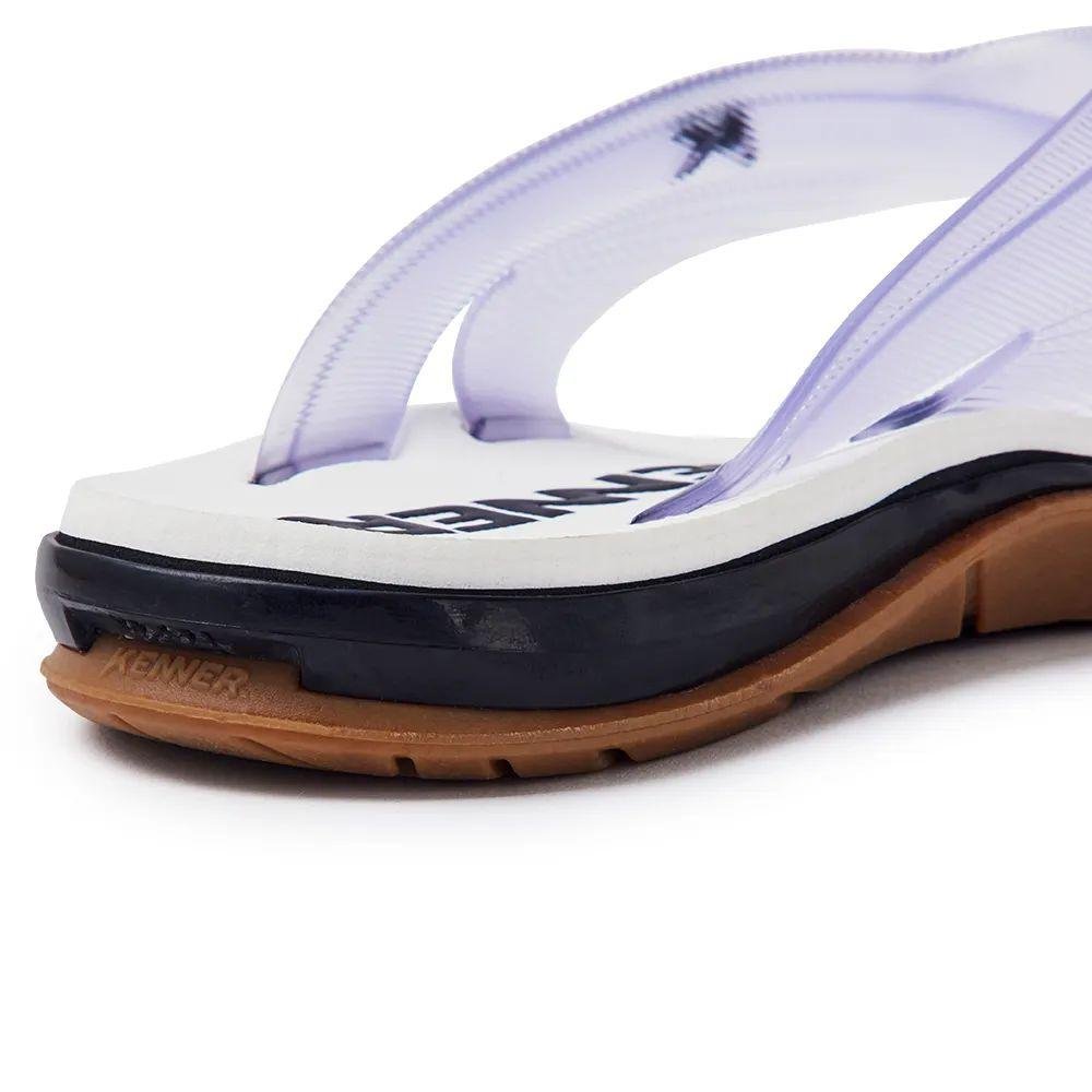 Chinelo Kenner X-Level DKB-03 Branco Branco 3