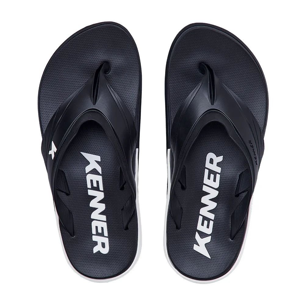 Chinelo Kenner X-Level DKB-02 Preto Preto 2